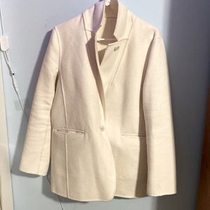 Banana republic  wool blazer/jacket, in off white/winter white size M 8/10